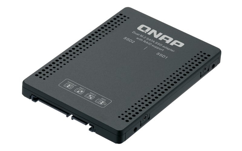QNAP QNAP QDA-A2MAR contenitore di unità di archiviazione Box esterno SSD Nero M.2 - COMPONENTI | TecnoCARE.net Sabaudia, Latina, Terracina, San Felice Circeo e Pontinia
