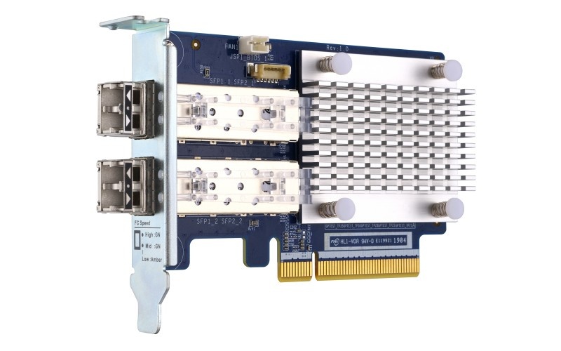 QNAP QNAP QXP-16G2FC scheda di rete e adattatore Interno Fibra 14025 Mbit/s - COMPONENTI | TecnoCARE.net Sabaudia, Latina, Terracina, San Felice Circeo e Pontinia
