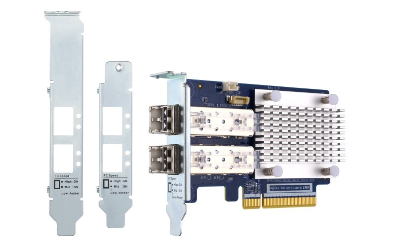QNAP QNAP QXP-16G2FC scheda di rete e adattatore Interno Fibra 14025 Mbit/s - COMPONENTI | TecnoCARE.net Sabaudia, Latina, Terracina, San Felice Circeo e Pontinia
