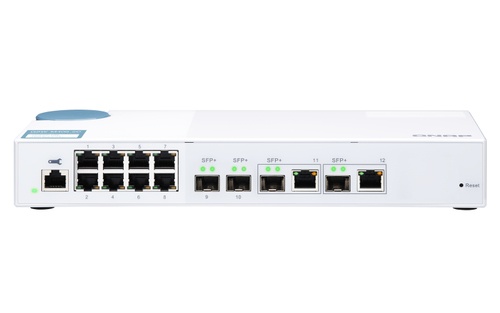 QNAP QNAP SWITCH QSW-M408-2C 8P, 10G SFP - SWITCH E HUB | TecnoCARE.net Sabaudia, Latina, Terracina, San Felice Circeo e Pontinia