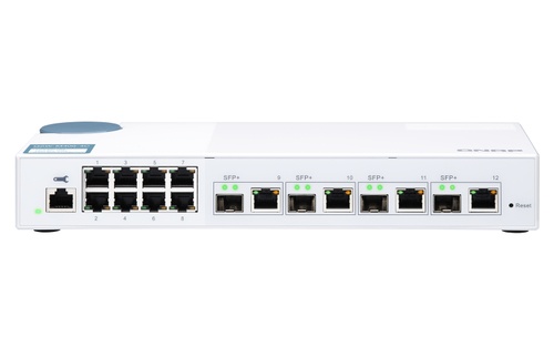 QNAP QNAP SWITCH QSW-M408-4C 8P 1GBPS-4P 10G SFP, NBASE-T COMBO - SWITCH E HUB | TecnoCARE.net Sabaudia, Latina, Terracina, San Felice Circeo e Pontinia