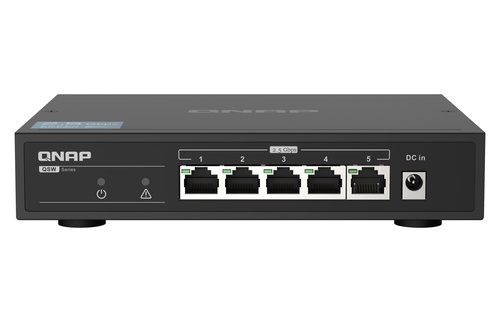 QNAP QNAP SWITCH QSW-1105-5T 5P 2.5GBPS, CON RJ45 - SWITCH E HUB | TecnoCARE.net Sabaudia, Latina, Terracina, San Felice Circeo e Pontinia