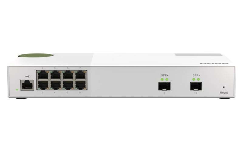 QNAP QNAP QSW-M2108-2S switch di rete Gestito L2 2.5G Ethernet (100/1000/2500) Grigio - RETI | TecnoCARE.net Sabaudia, Latina, Terracina, San Felice Circeo e Pontinia