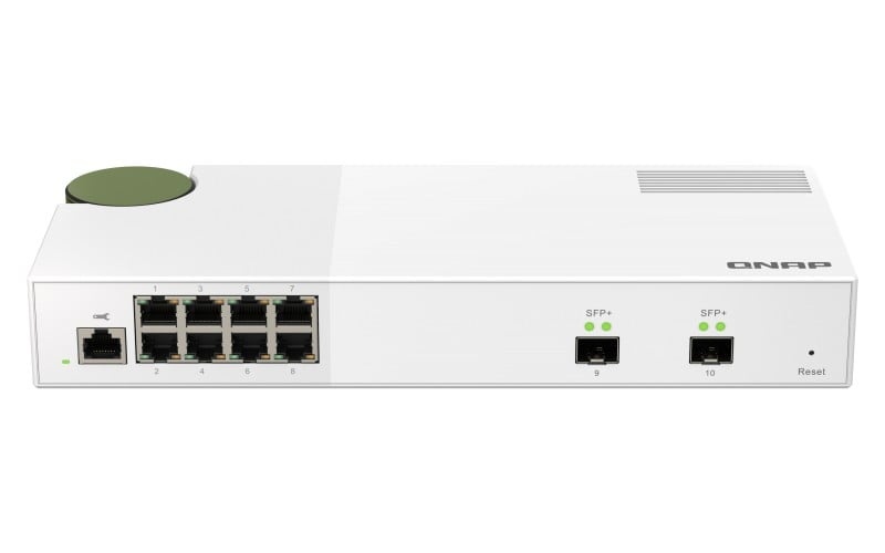 QNAP QNAP QSW-M2108-2S switch di rete Gestito L2 2.5G Ethernet (100/1000/2500) Grigio - RETI | TecnoCARE.net Sabaudia, Latina, Terracina, San Felice Circeo e Pontinia