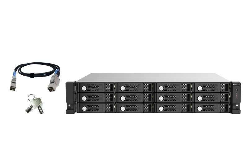QNAP QNAP TL-R1220Sep-RP Box esterno HDD/SSD Nero, Grigio 2.5/3.5" - SUPPORTI PER LA MEMORIZZAZIONE | TecnoCARE.net Sabaudia, Latina, Terracina, San Felice Circeo e Pontinia