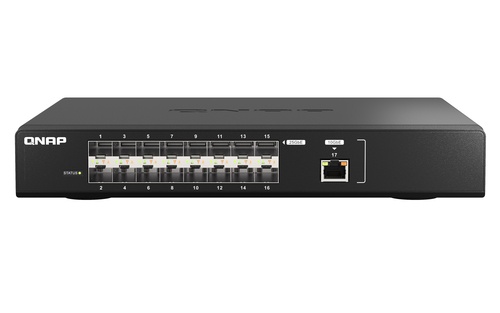 QNAP QNAP QSW-M5216-1T switch di rete Gestito L2 10G Ethernet (100/1000/10000) Nero - RETI | TecnoCARE.net Sabaudia, Latina, Terracina, San Felice Circeo e Pontinia