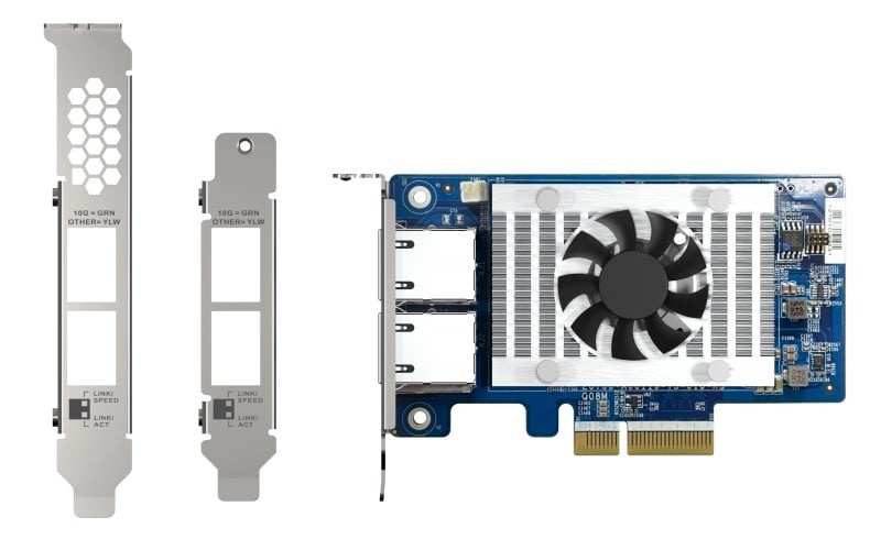 QNAP QNAP QXG-10G2T-X710 scheda di rete e adattatore Interno Ethernet 1000 Mbit/s - COMPONENTI | TecnoCARE.net Sabaudia, Latina, Terracina, San Felice Circeo e Pontinia