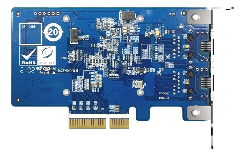 QNAP QNAP QXG-10G2T-X710 scheda di rete e adattatore Interno Ethernet 1000 Mbit/s - COMPONENTI | TecnoCARE.net Sabaudia, Latina, Terracina, San Felice Circeo e Pontinia