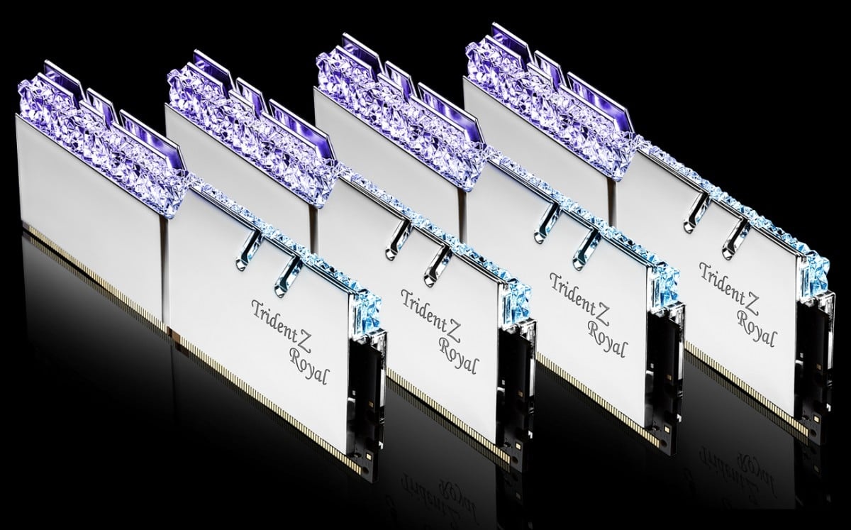G.SKILL G.Skill Trident Z Royal F4-3200C16Q-64GTRS modulo di memoria 64 GB 4 x 16 GB DDR4 - COMPONENTI | TecnoCARE.net Sabaudia, Latina, Terracina, San Felice Circeo e Pontinia