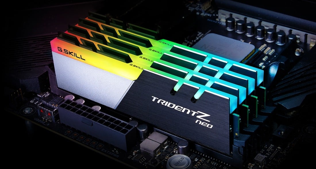 G.SKILL Modulo di memoria G.Skill Trident Z Neo F4-3200C16D-16GTZN 16 GB 2 x 8 GB DDR4 - COMPONENTI | TecnoCARE.net Sabaudia, Latina, Terracina, San Felice Circeo e Pontinia