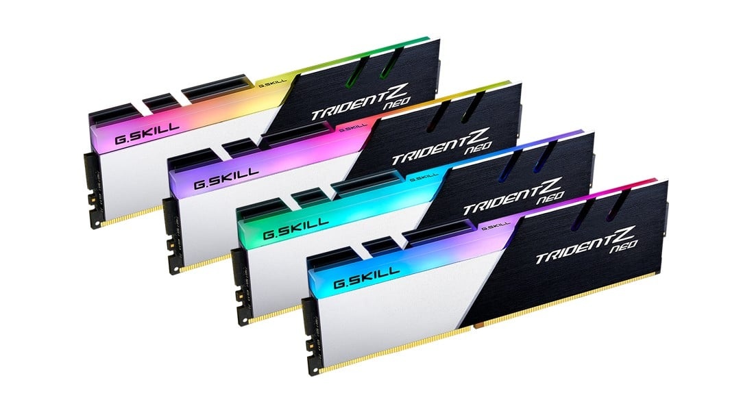 G.SKILL Modulo di memoria G.Skill Trident Z Neo F4-3600C18Q-32GTZN 32 GB 4 x 8 GB DDR4 - COMPONENTI | TecnoCARE.net Sabaudia, Latina, Terracina, San Felice Circeo e Pontinia