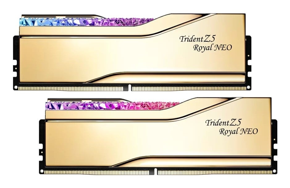 G.SKILL Modulo di memoria G.Skill Trident Z5 Royal Neo F5-8000J3848H16GX2-TR5NG 32 GB 2 x 16 GB DDR5 8000 MT/s - COMPONENTI | TecnoCARE.net Sabaudia, Latina, Terracina, San Felice Circeo e Pontinia