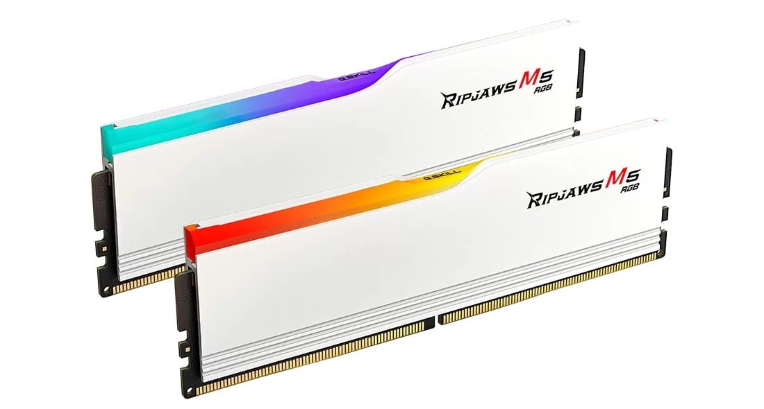 G.SKILL G.Skill Ripjaws M5 RGB F5-6000J2836G16GX2-RM5RW modulo di memoria 32 GB 2 x 16 GB DDR5 4800 MT/s - COMPONENTI | TecnoCARE.net Sabaudia, Latina, Terracina, San Felice Circeo e Pontinia