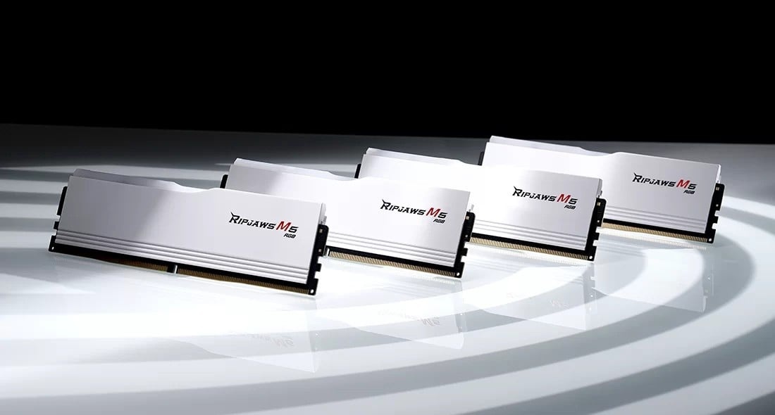 G.SKILL G.Skill Ripjaws M5 RGB F5-6000J2836G16GX2-RM5RW modulo di memoria 32 GB 2 x 16 GB DDR5 4800 MT/s - COMPONENTI | TecnoCARE.net Sabaudia, Latina, Terracina, San Felice Circeo e Pontinia