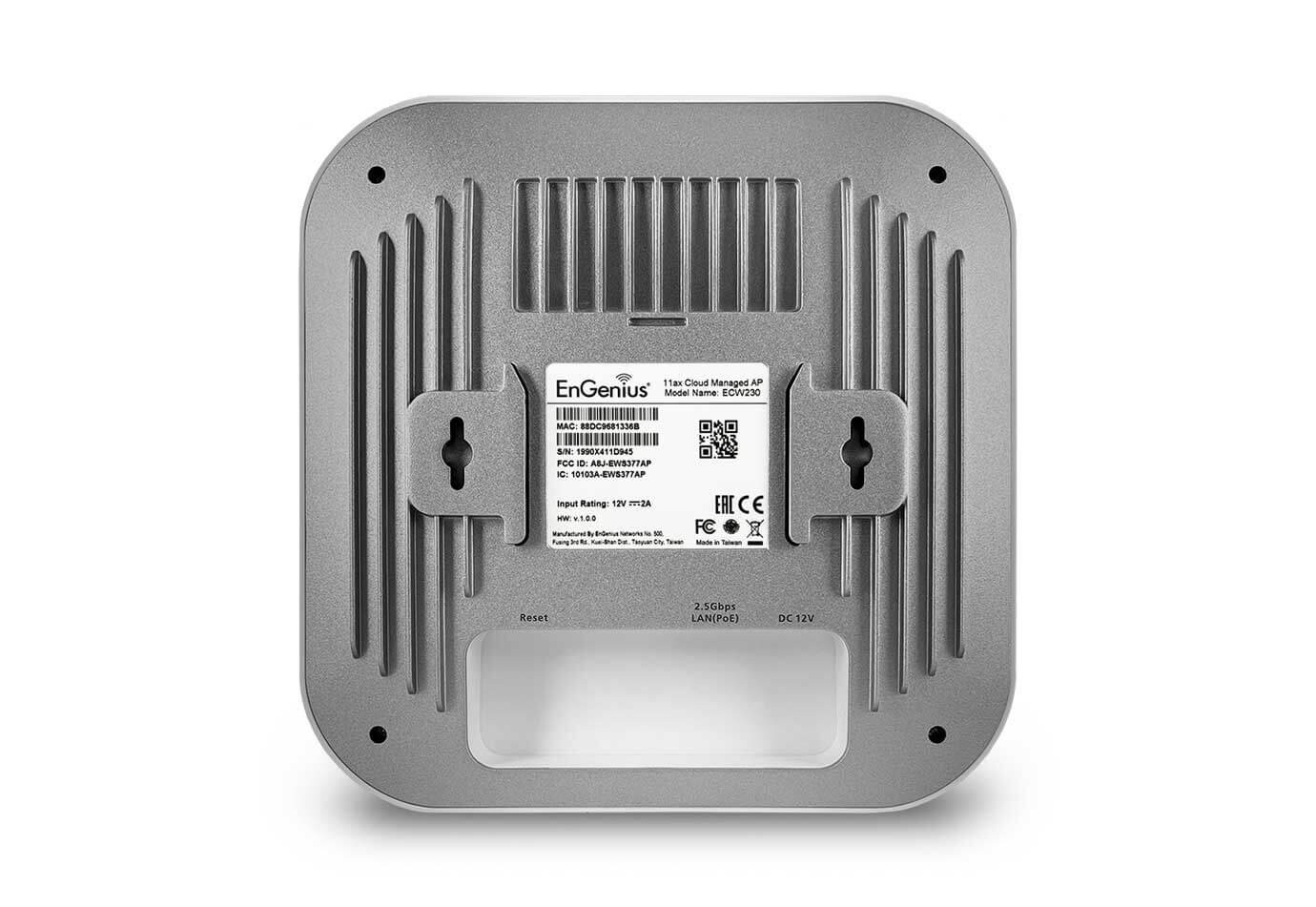 ENGENIUS EnGenius ECW230 Punto di Accesso Interno WiFi 6 802.11ax, 2.5GbE, gestito, EnGenius Cloud - RETI | TecnoCARE.net Sabaudia, Latina, Terracina, San Felice Circeo e Pontinia