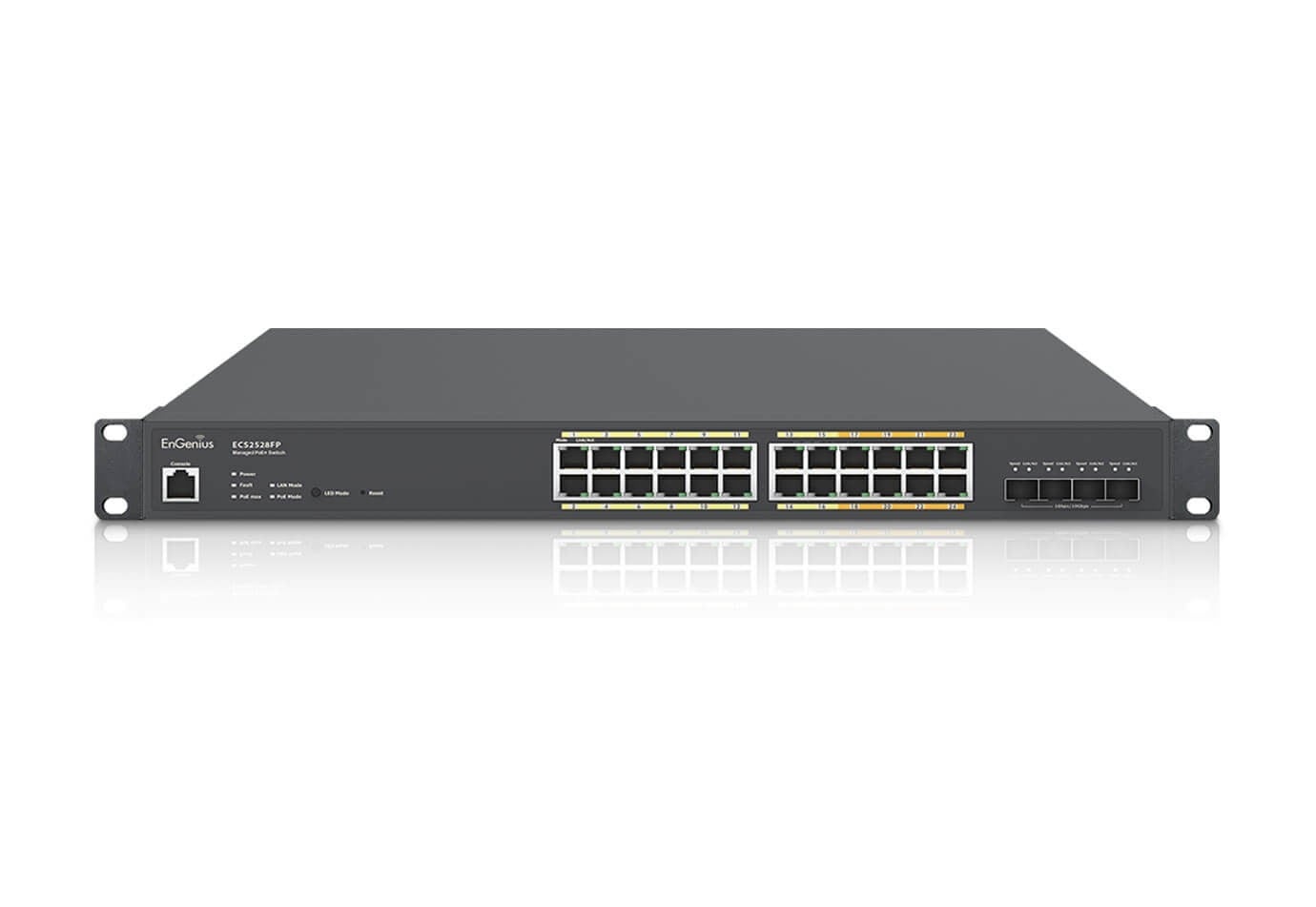 ENGENIUS EnGenius ECS2528FP Switch gestito 8x2.5Gb, 16x1Gb, PoE+ 240W, 4x SFP+, EnGenius Cloud - RETI | TecnoCARE.net Sabaudia, Latina, Terracina, San Felice Circeo e Pontinia