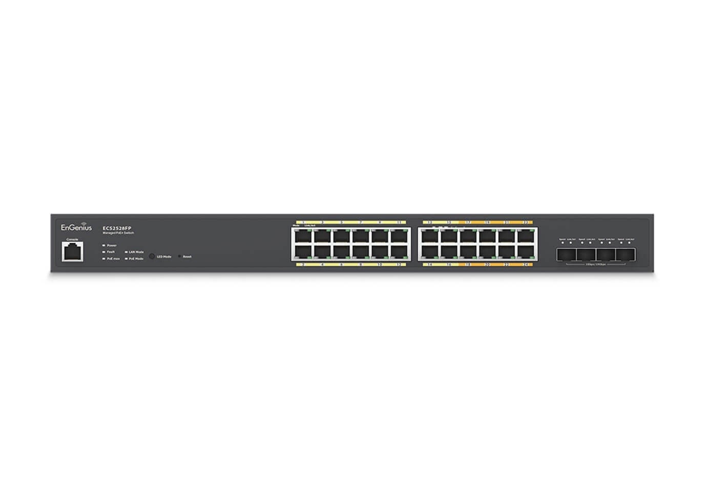 ENGENIUS EnGenius ECS2528FP Switch gestito 8x2.5Gb, 16x1Gb, PoE+ 240W, 4x SFP+, EnGenius Cloud - RETI | TecnoCARE.net Sabaudia, Latina, Terracina, San Felice Circeo e Pontinia