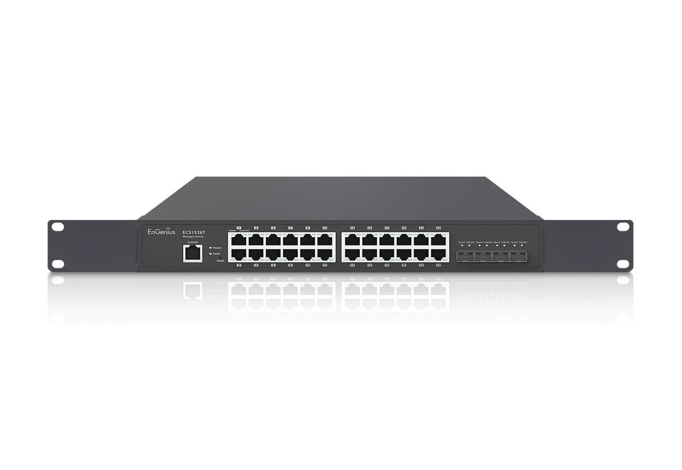 ENGENIUS EnGenius ECS1528T Switch gestito 24x RJ45 Gigabit, 4x SFP+, EnGenius Cloud - RETI | TecnoCARE.net Sabaudia, Latina, Terracina, San Felice Circeo e Pontinia