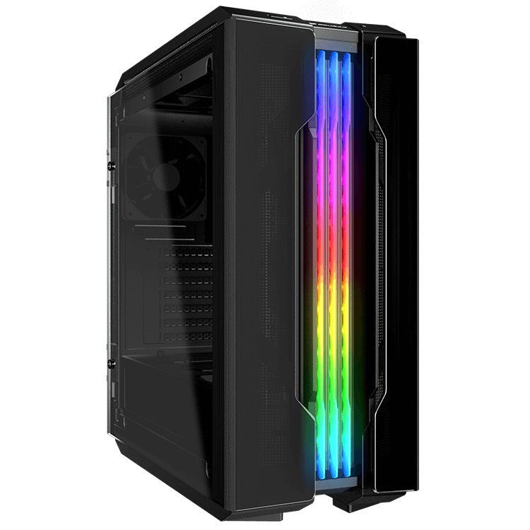 COUGAR Cougar Gemini T PRO, D-RGB - Nero con Finestra - CASE | TecnoCARE.net Sabaudia, Latina, Terracina, San Felice Circeo e Pontinia