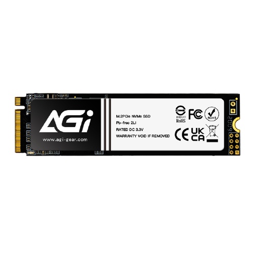 AGI TECHNOLOGY AGI SSD INTERNO AI828 1TB PCI-E 4.0 NVME M.2 2280 7400/5000 MBS R/W - SSD INTERNI | TecnoCARE.net Sabaudia, Latina, Terracina, San Felice Circeo e Pontinia