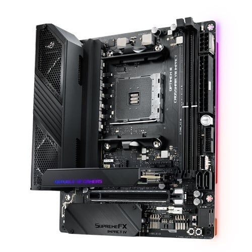 ASUS ASUS ROG Crosshair VIII Impact AMD X570 Socket AM4 Mini DTX - COMPONENTI | TecnoCARE.net Sabaudia, Latina, Terracina, San Felice Circeo e Pontinia