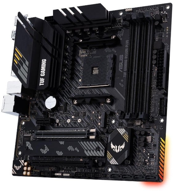 ASUS ASUS TUF GAMING B550M PLUS - AMD - Presa AM4 - 3rd Generation AMD Ryzen™ 3 - 3rd Generation AMD Ryzen 5 - 3rd Generation AMD Ryzen™ 7 - 3rd... - DDR4-SDRAM - 12 - COMPONENTI | TecnoCARE.net Sabaudia, Latina, Terracina, San Felice Circeo e Pontinia