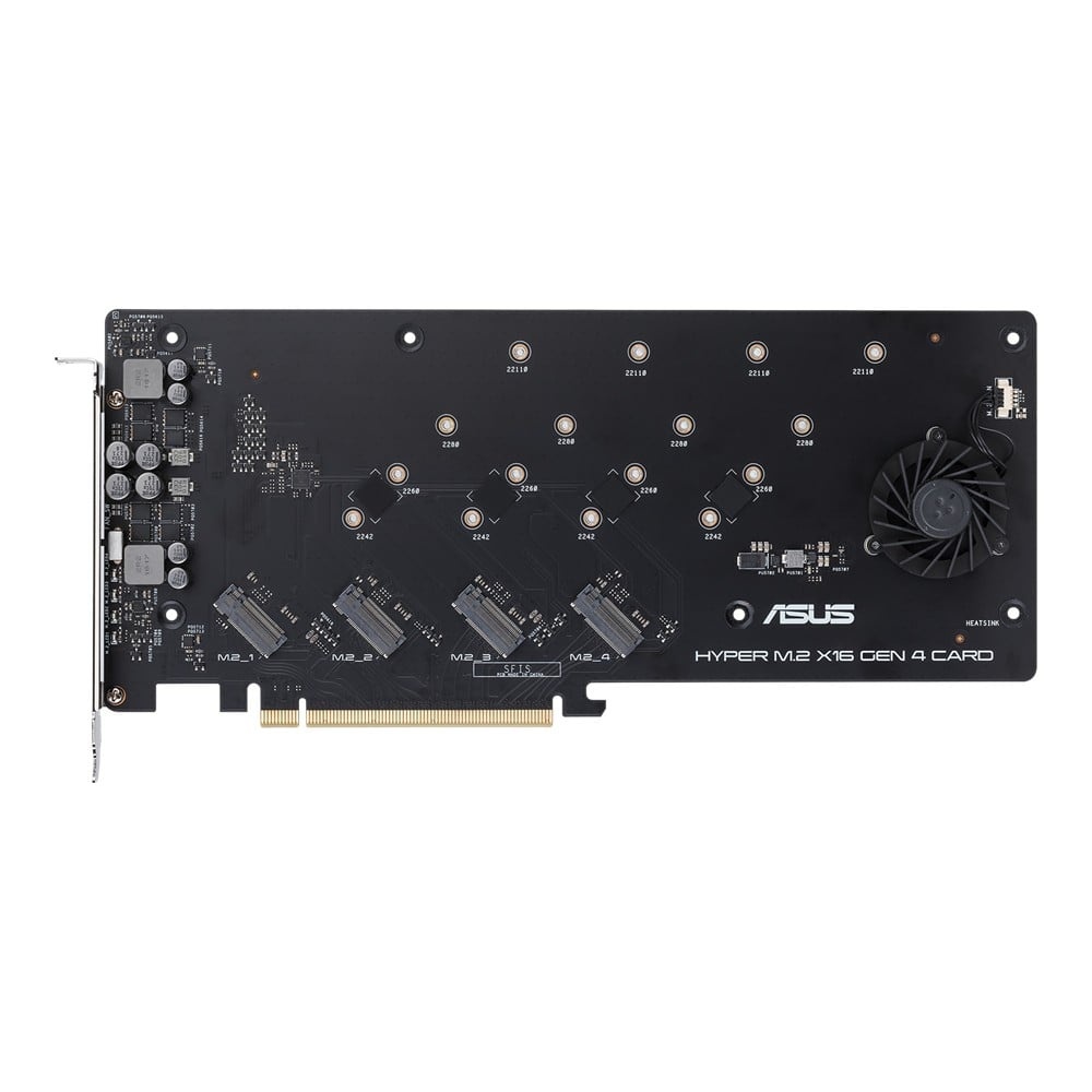 ASUS ASUS HYPER M.2 X16 GEN 4 CARD - COMPONENTI | TecnoCARE.net Sabaudia, Latina, Terracina, San Felice Circeo e Pontinia