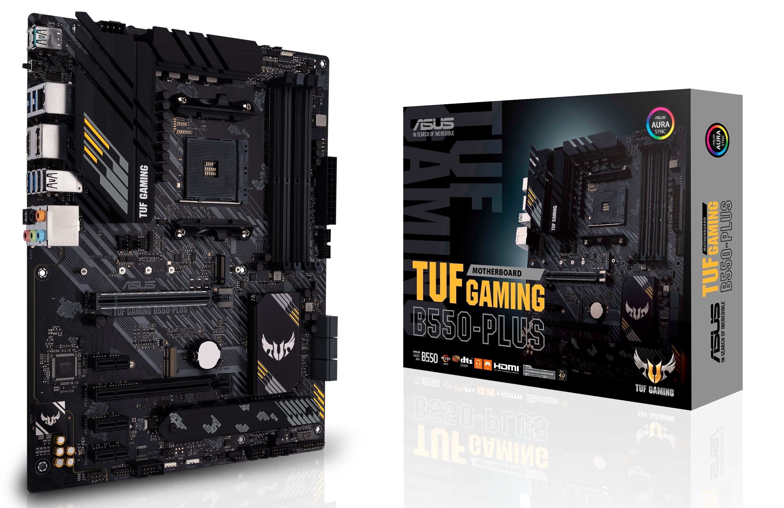 ASUS ASUS TUF Gaming B550-PLUS - AMD - Presa AM4 - 3rd Generation AMD Ryzen™ 3 - 3rd Generation AMD Ryzen 5 - 3rd Generation AMD Ryzen™ 7 - 3rd... - Presa AM4 - DDR4 - COMPONENTI | TecnoCARE.net Sabaudia, Latina, Terracina, San Felice Circeo e Pontinia