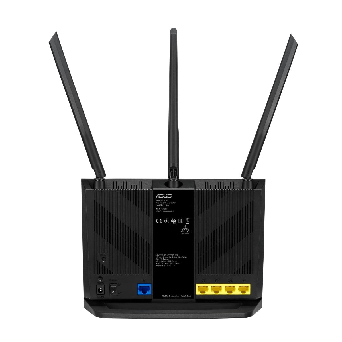 ASUS Router Gigabit Wi-Fi 6 Dual-Band ASUS 4G-AX56 con supporto 4G LTE - RETI | TecnoCARE.net Sabaudia, Latina, Terracina, San Felice Circeo e Pontinia