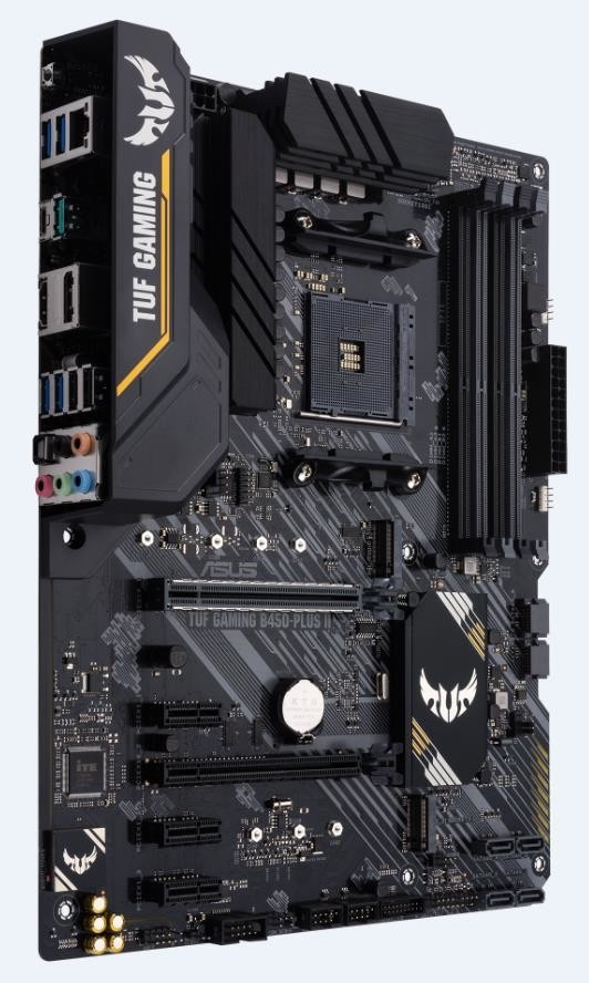 ASUS ASUS TUF GAMING B450-PLUS II - AMD - Presa AM4 - AMD Ryzen 3 3rd Gen - 3rd Generation AMD Ryzen 5 - 3rd Generation AMD Ryzen 7 - 3rd Generation AMD... - DDR4-SD - COMPONENTI | TecnoCARE.net Sabaudia, Latina, Terracina, San Felice Circeo e Pontinia