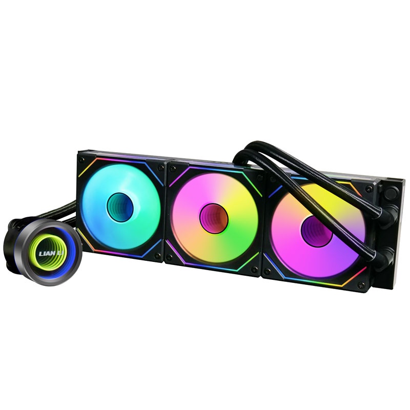 LIAN LI Lian Li GALAHAD II 360 Trinity SL-INF, AIO Water Cooler, ARGB - Nero - CPU DISSIPATORI | TecnoCARE.net Sabaudia, Latina, Terracina, San Felice Circeo e Pontinia