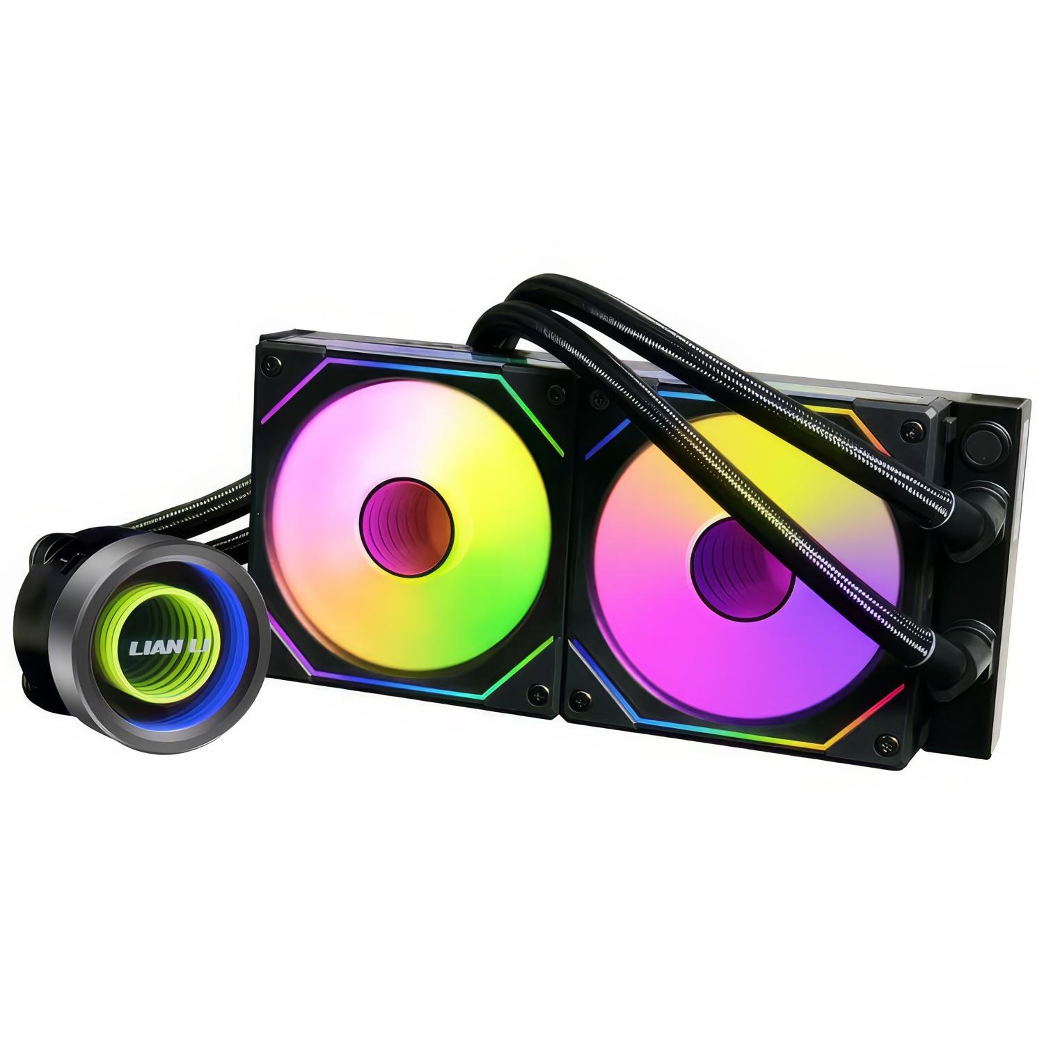 LIAN LI Lian Li GALAHAD II 240 Trinity SL-INF, AIO Water Cooler, ARGB - Nero - CPU DISSIPATORI | TecnoCARE.net Sabaudia, Latina, Terracina, San Felice Circeo e Pontinia