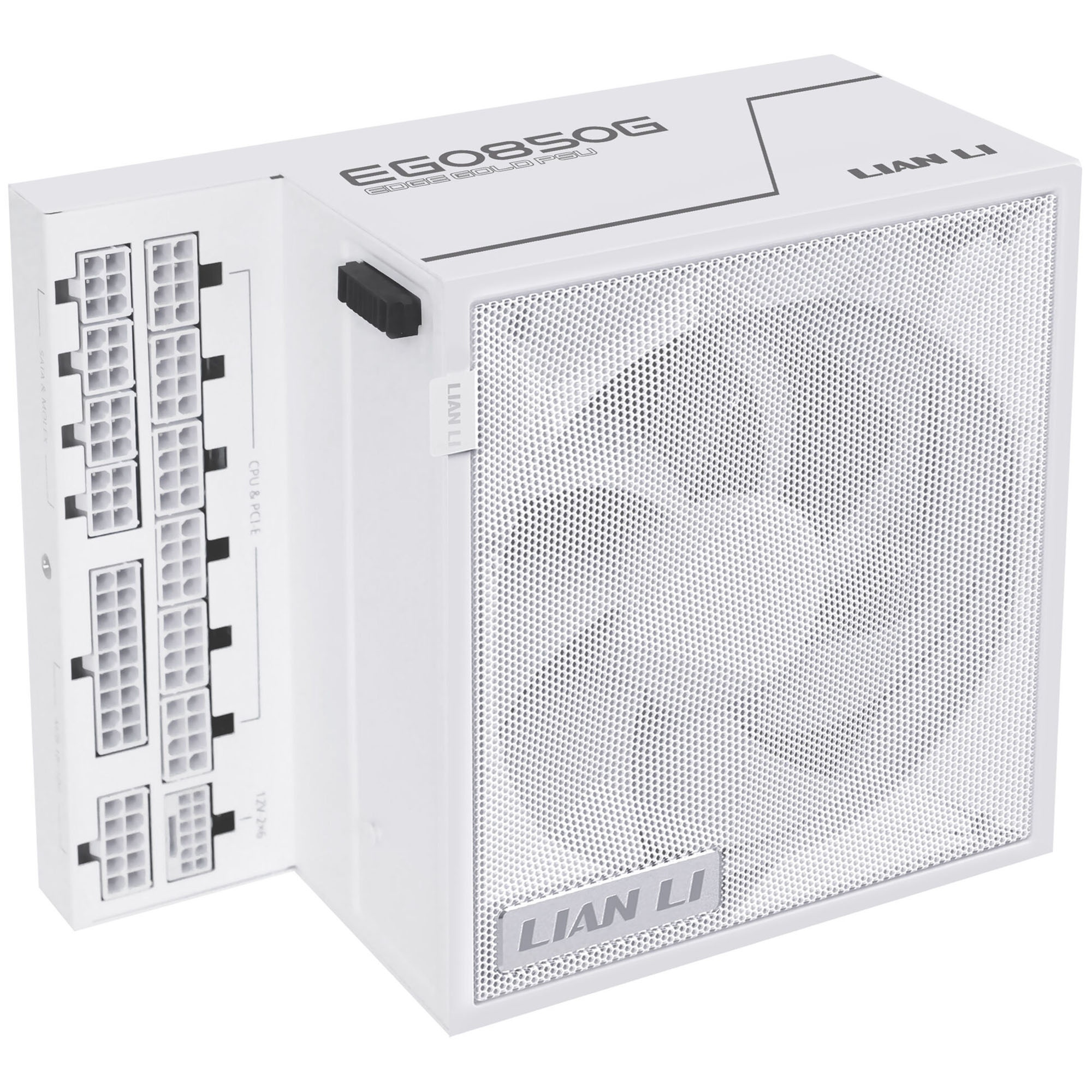 LIAN LI Lian Li EDGE GOLD 850 80 PLUS Gold- PCIe 5.1, ATX 3.1  - 850 Watt, Bianco - ALIMENTATORI | TecnoCARE.net Sabaudia, Latina, Terracina, San Felice Circeo e Pontinia