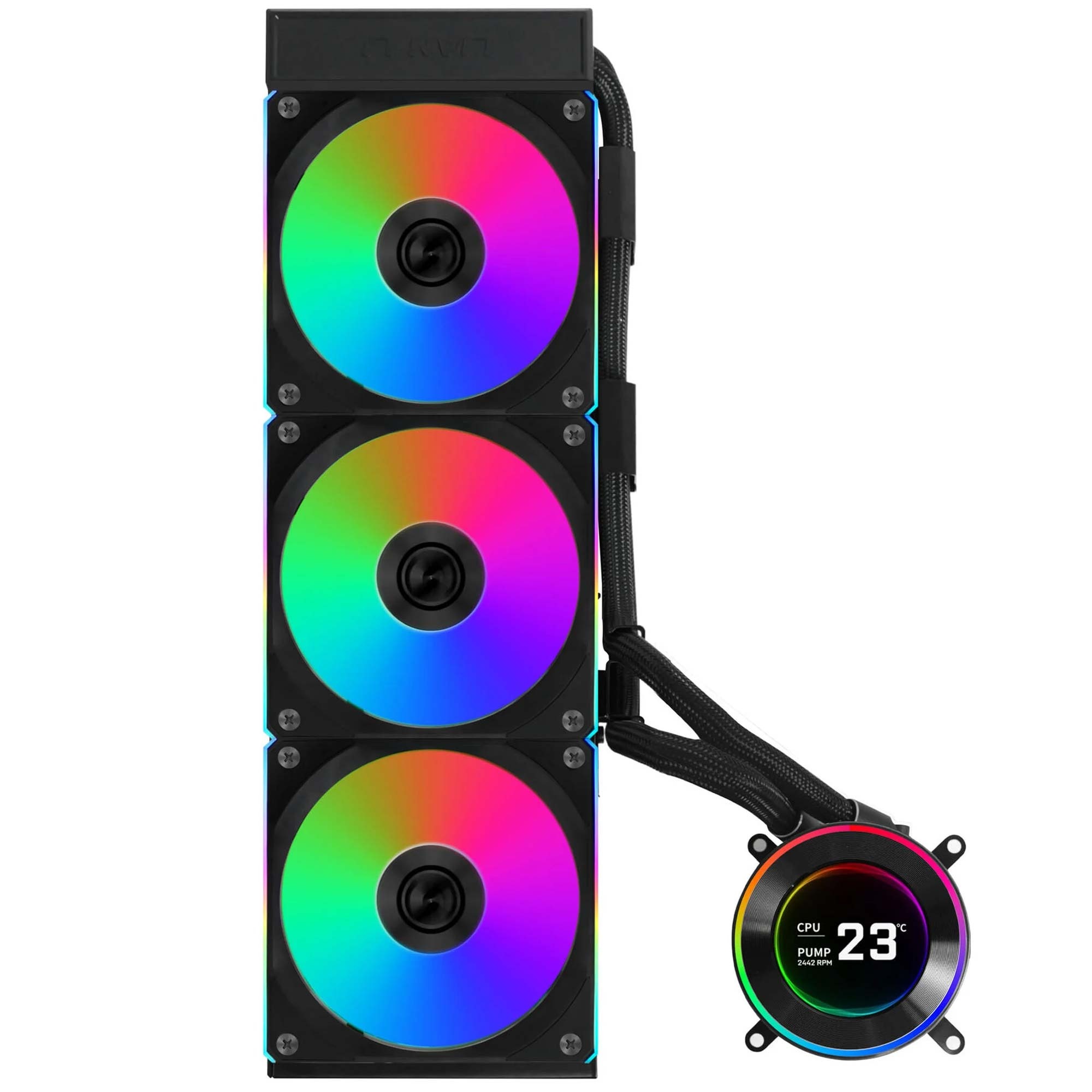 LIAN LI Lian Li HydroShift II LCD-C 360CL AIO Water Cooler, ARGB - Nero - CPU DISSIPATORI | TecnoCARE.net Sabaudia, Latina, Terracina, San Felice Circeo e Pontinia