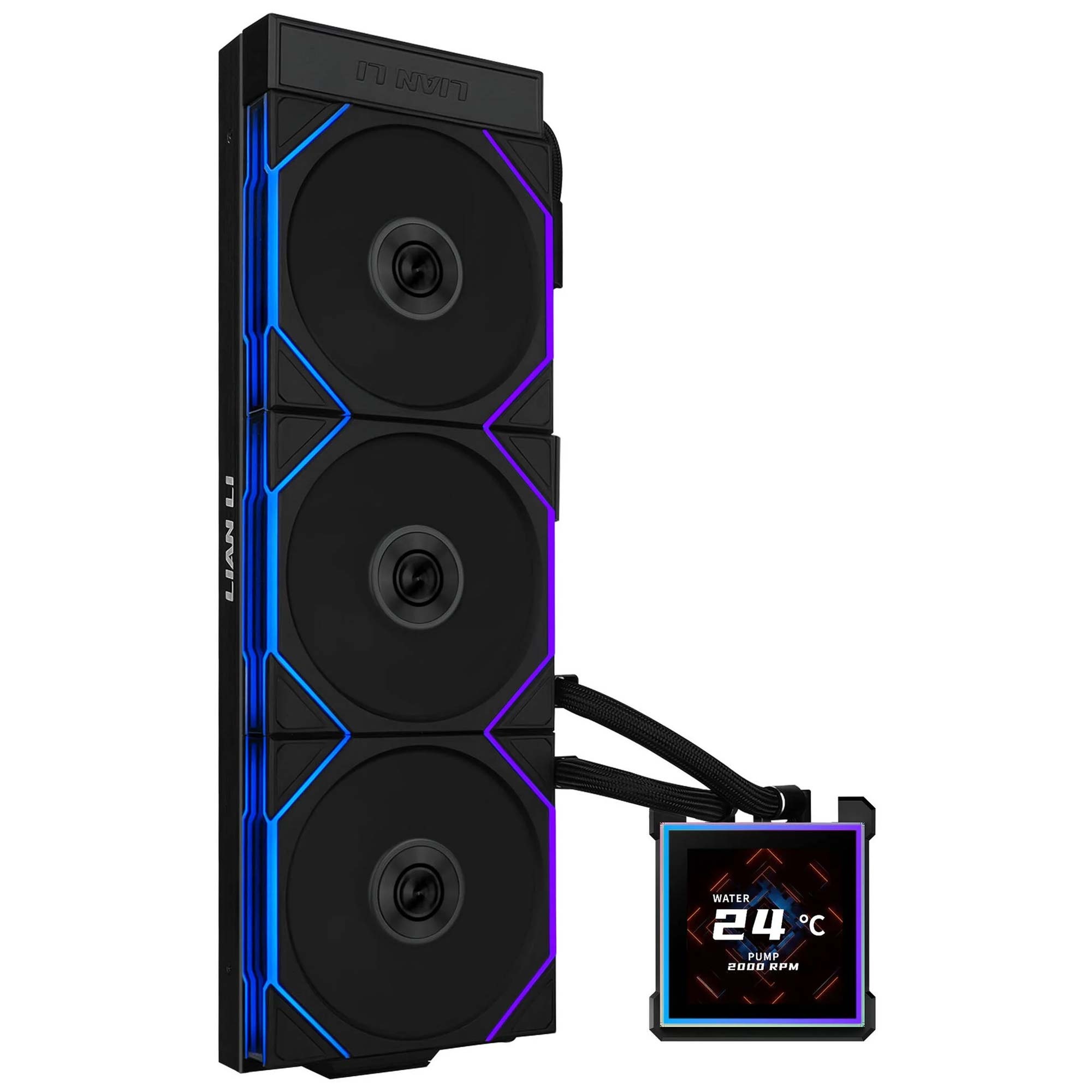 LIAN LI Lian Li HydroShift II LCD-S 360TL AIO Water Cooler, ARGB - Nero - CPU DISSIPATORI | TecnoCARE.net Sabaudia, Latina, Terracina, San Felice Circeo e Pontinia