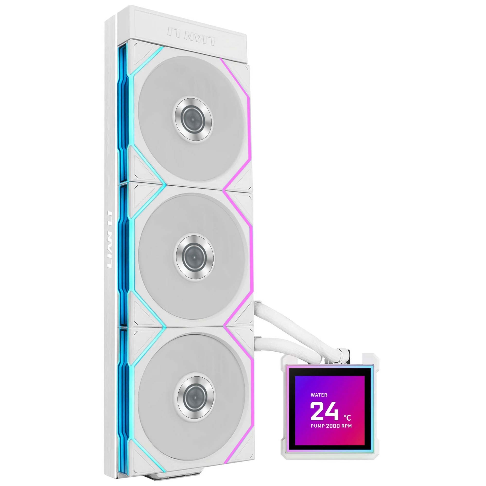 LIAN LI Lian Li HydroShift II LCD-S 360TL AIO Water Cooler, ARGB - Bianco - CPU DISSIPATORI | TecnoCARE.net Sabaudia, Latina, Terracina, San Felice Circeo e Pontinia