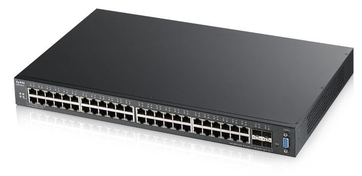 ZYXEL Zyxel XGS2210-52 Gestito L2 Gigabit Ethernet (10/100/1000) 1U Nero - RETI | TecnoCARE.net Sabaudia, Latina, Terracina, San Felice Circeo e Pontinia