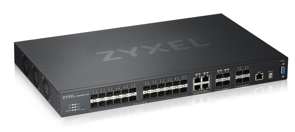 ZYXEL Zyxel XGS4600-32F Gestito L3 Nero - RETI | TecnoCARE.net Sabaudia, Latina, Terracina, San Felice Circeo e Pontinia