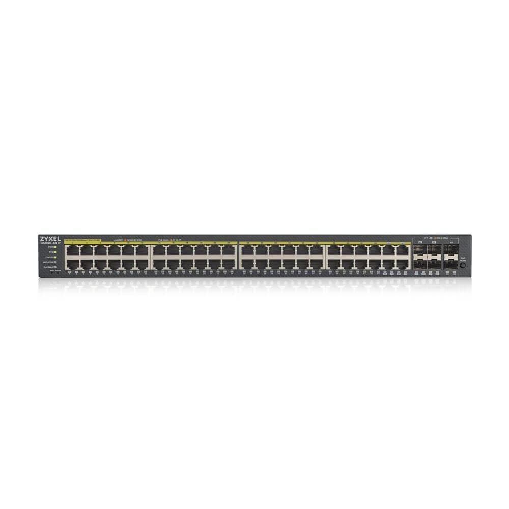 ZYXEL Zyxel GS1920-48HPV2 Gestito Gigabit Ethernet (10/100/1000) Supporto Power over Ethernet (PoE) Nero - RETI | TecnoCARE.net Sabaudia, Latina, Terracina, San Felice Circeo e Pontinia
