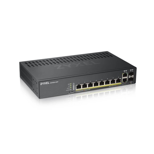ZYXEL Zyxel GS1920-8HPV2 Gestito Gigabit Ethernet (10/100/1000) Supporto Power over Ethernet (PoE) Nero - RETI | TecnoCARE.net Sabaudia, Latina, Terracina, San Felice Circeo e Pontinia