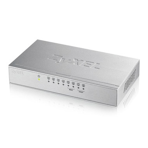 ZYXEL Zyxel GS1008HP Non gestito Gigabit Ethernet (10/100/1000) Supporto Power over Ethernet (PoE) Grigio - RETI | TecnoCARE.net Sabaudia, Latina, Terracina, San Felice Circeo e Pontinia