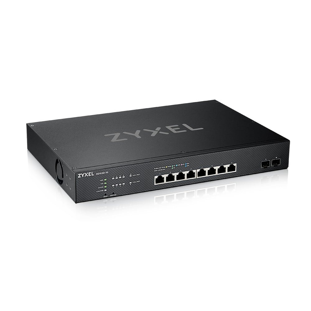 ZYXEL Zyxel XS1930-10-ZZ0101F switch di rete Gestito L3 10G Ethernet (100/1000/10000) Nero - RETI | TecnoCARE.net Sabaudia, Latina, Terracina, San Felice Circeo e Pontinia