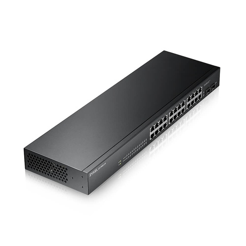 ZYXEL Zyxel GS-1900-24 v2 Gestito L2 Gigabit Ethernet (10/100/1000) 1U Nero - RETI | TecnoCARE.net Sabaudia, Latina, Terracina, San Felice Circeo e Pontinia