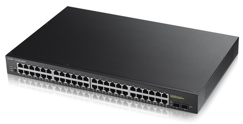 ZYXEL Zyxel GS1900-48-EU0102F switch di rete L2 Gigabit Ethernet (10/100/1000) Nero - RETI | TecnoCARE.net Sabaudia, Latina, Terracina, San Felice Circeo e Pontinia