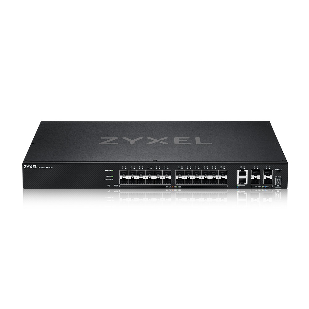 ZYXEL Zyxel XGS2220-30F Gestito L3 Nero - RETI | TecnoCARE.net Sabaudia, Latina, Terracina, San Felice Circeo e Pontinia