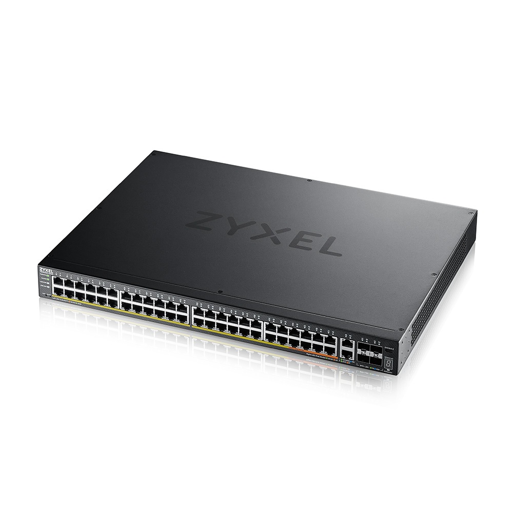 ZYXEL Zyxel XGS2220-54HP Gestito L3 Gigabit Ethernet (10/100/1000) Supporto Power over Ethernet (PoE) - RETI | TecnoCARE.net Sabaudia, Latina, Terracina, San Felice Circeo e Pontinia