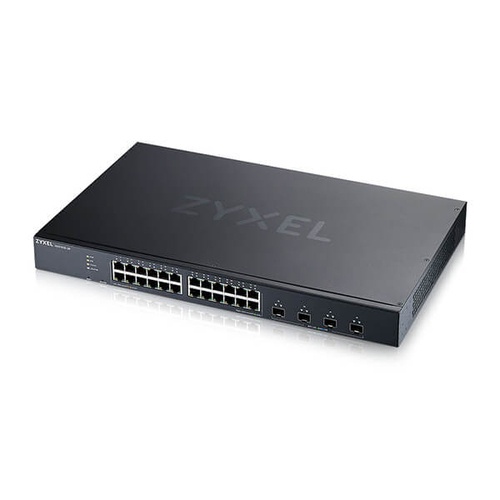ZYXEL ZYXEL SWITCH WEB MANAGED LAYER 3 LITE, 24 PORTE GIGABIT + 4 PORTE 10GBE SFP+ - IPV6, VLAN, QOS, IGMP - SWITCH E HUB | TecnoCARE.net Sabaudia, Latina, Terracina, San Felice Circeo e Pontinia