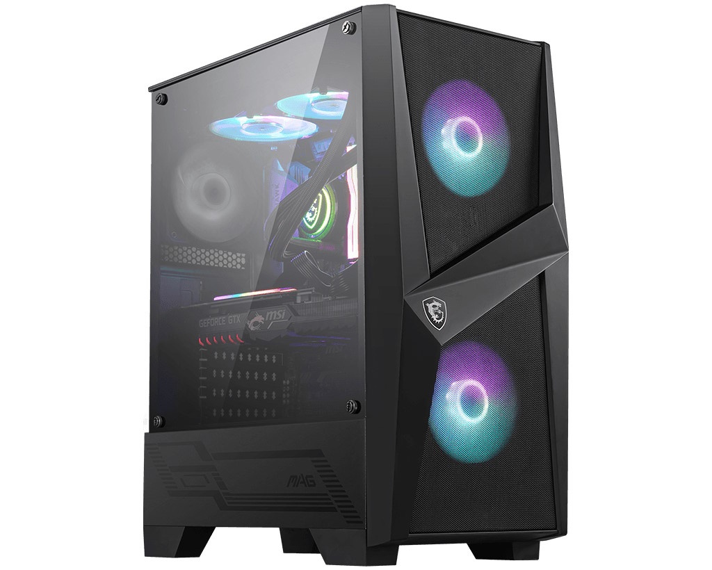 MSI MSI CASE ATX MID-TOWER MAG FORGE 100R, 7 SLOT HDD, 3X120MM - CASE | TecnoCARE.net Sabaudia, Latina, Terracina, San Felice Circeo e Pontinia