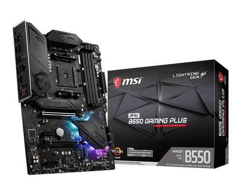 MSI MSI MB AMD B550 GAMING, MPG B550 GAM PLUS, AM4, 4DDR4, 2M2 6SATA3 - MAINBOARD | TecnoCARE.net Sabaudia, Latina, Terracina, San Felice Circeo e Pontinia