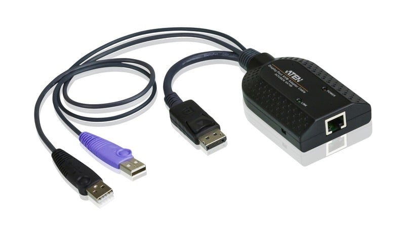 ATEN ATEN KA7169-AX cavo per tastiera, video e mouse Nero, Metallico, Viola - CAVI PER COMPUTER E PERIFERICHE | TecnoCARE.net Sabaudia, Latina, Terracina, San Felice Circeo e Pontinia